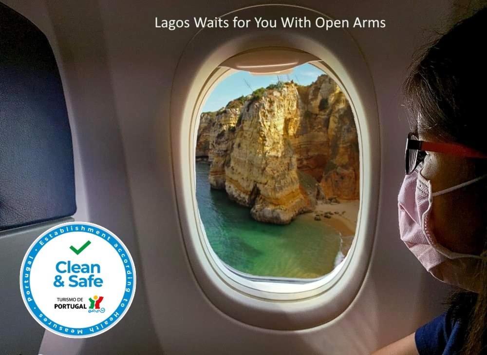 Apartmento Praia Da Dona Ana Lagos Luaran gambar